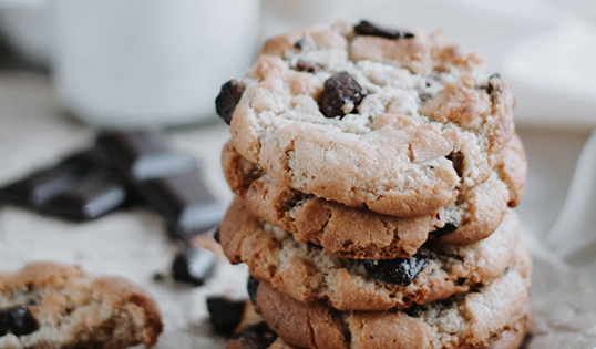 Galletas con chocolate